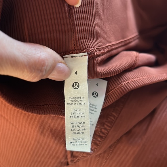 Lululemon Dance Studio Jogger in Dark Terracotta - Picture 5 of 6
